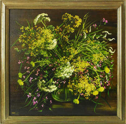 Кочетова Наталья Вениаминовна. Букет с кувшинками